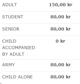 Oslo Flybussen fares