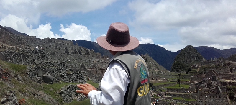 Guides in Machu Picchu