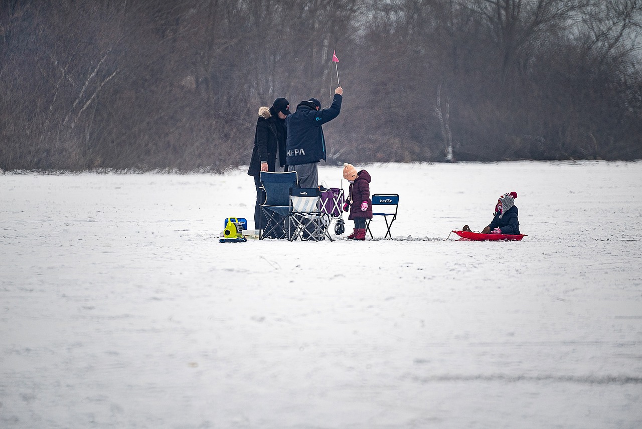 Ice fishing