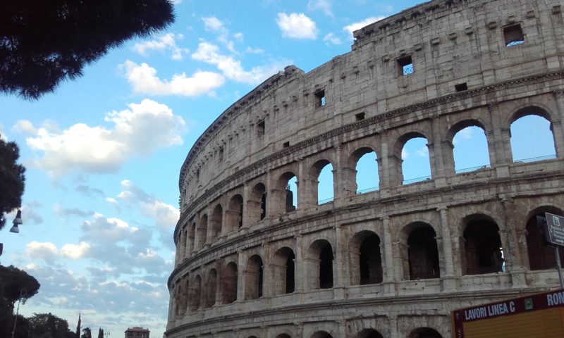 El Coliseo de Roma, en detalle
