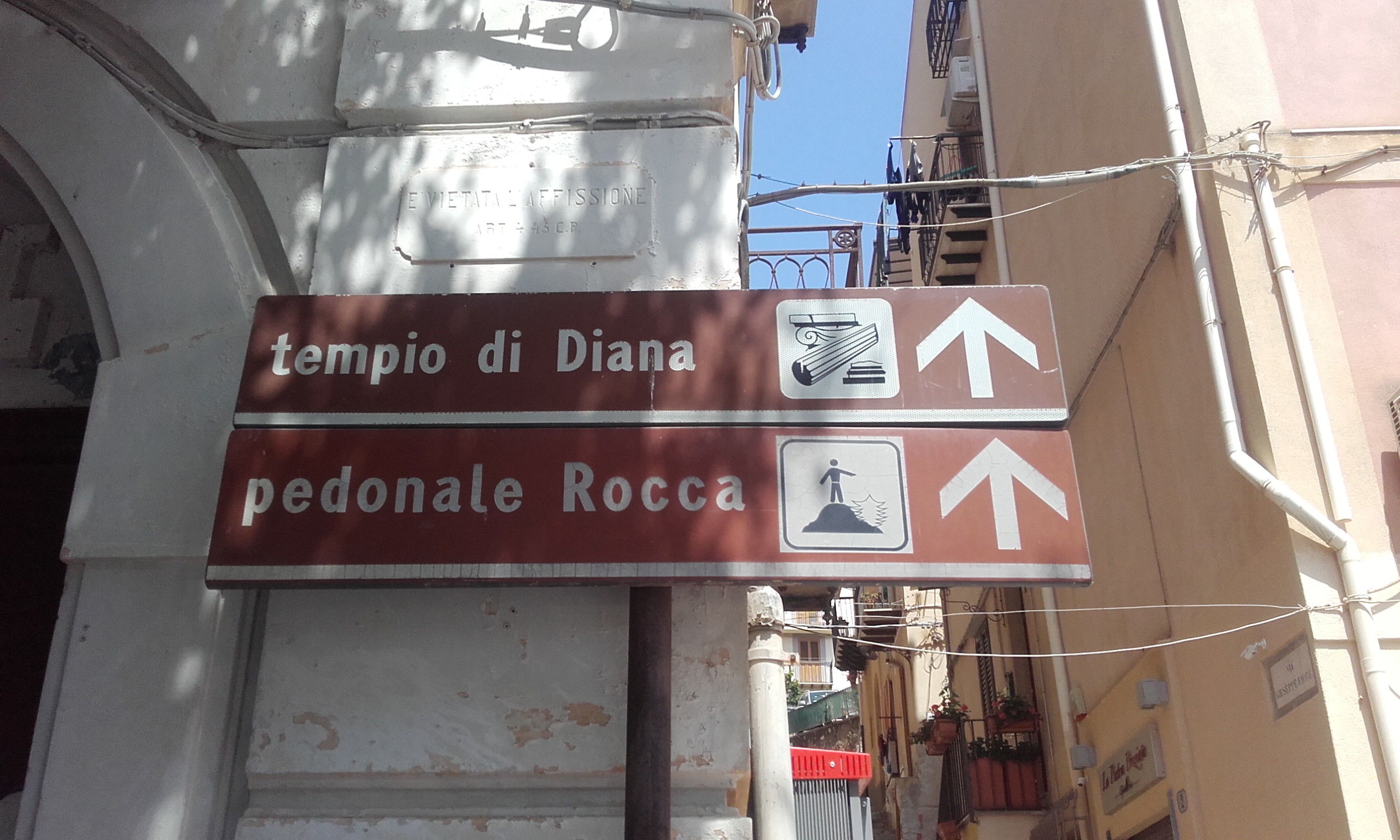 Indicaciones para ir al Templo de Diana