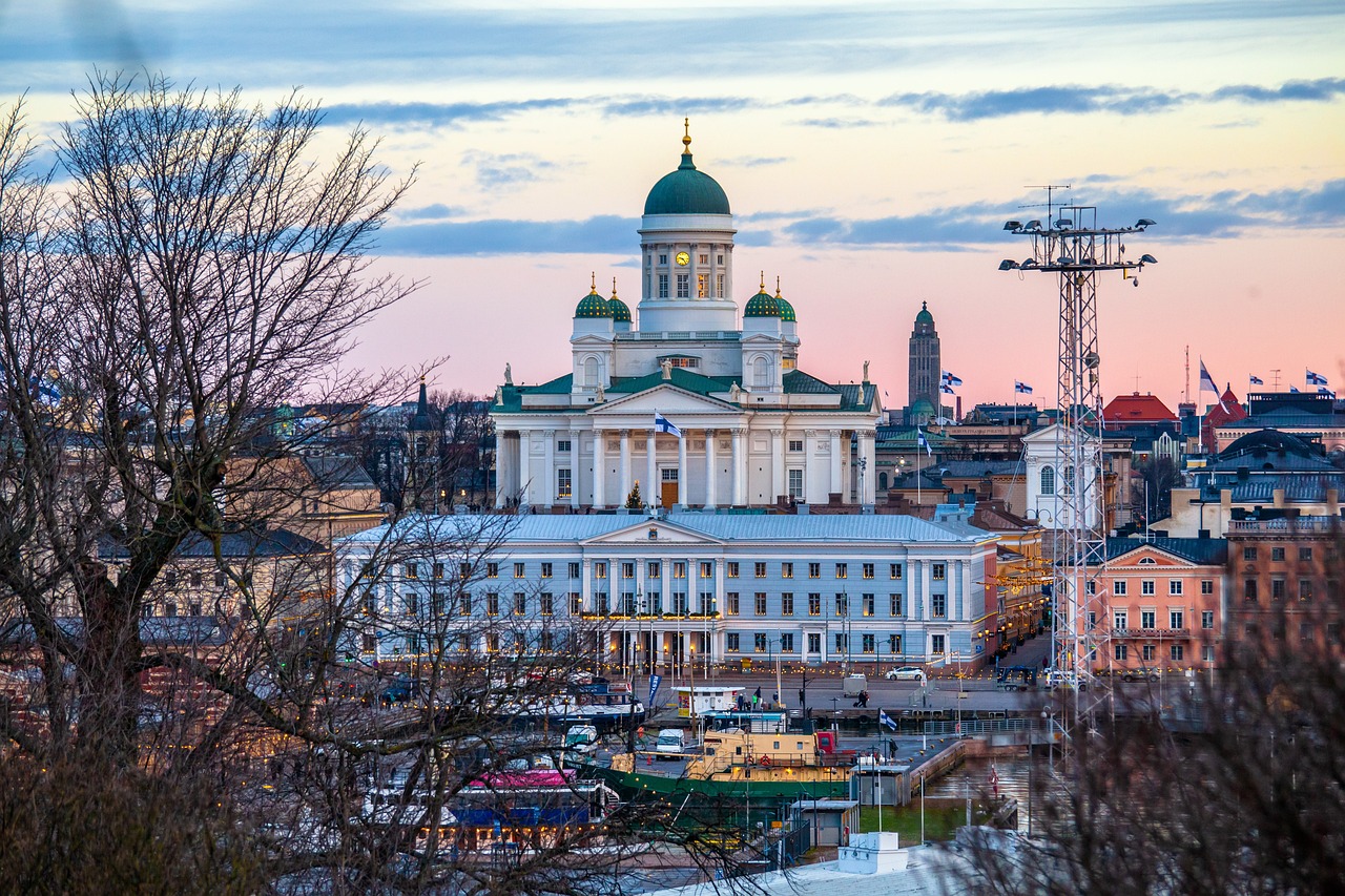 Helsinki, the capital city of Finland.